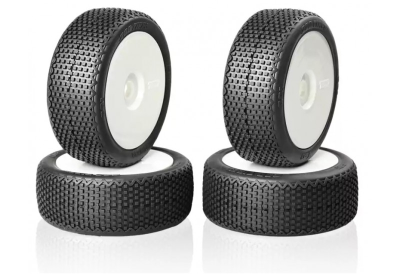 PNEUS TZO 601 - COLLÉ SUR JANTE BLANCHE - MEDIUM